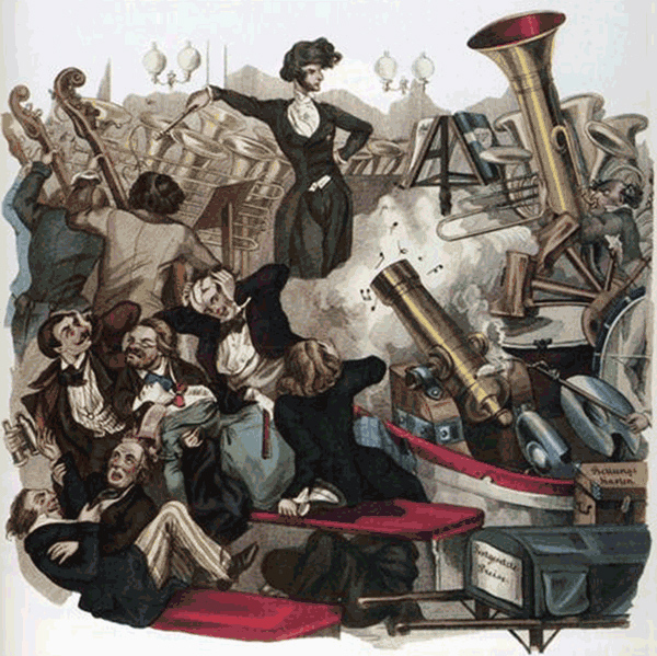 Caricatura de Berlioz